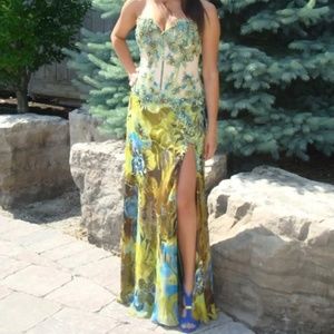 Tony bowls Paris prom dress